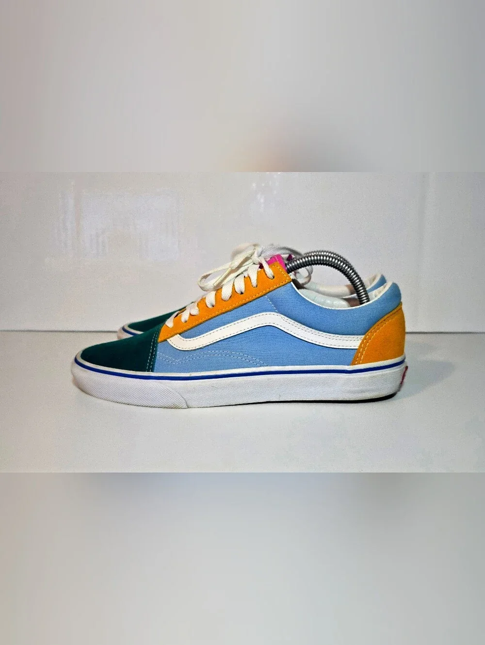 Vans Old Skool Colorblock Sneakers Mens 8.5/Womens 10 Multicolor Shoes